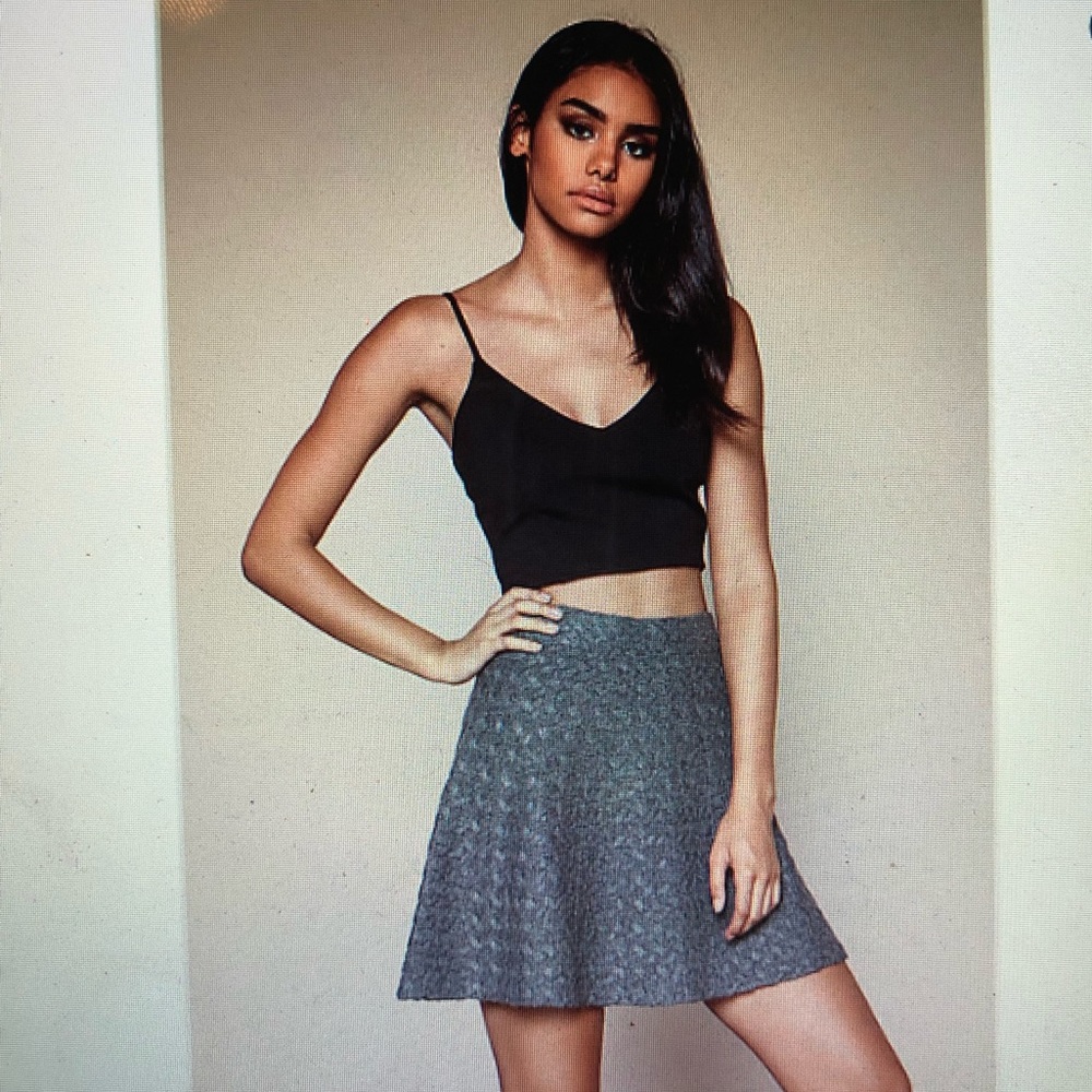 Knit skirt
